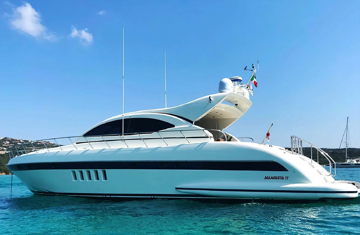Аренда яхты Mangusta 72 на Миконосе, Греция
